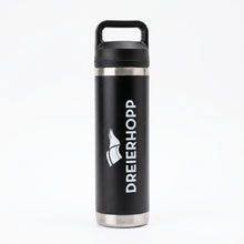 Lade das Bild in den Galerie-Viewer, Thermosflasche 18oz - Black
