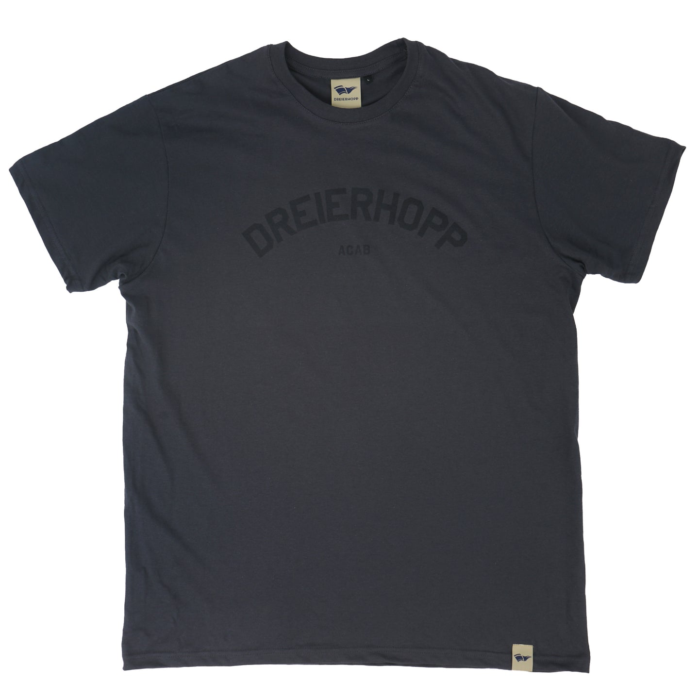 Tonal ACAB T-Shirt - Grey