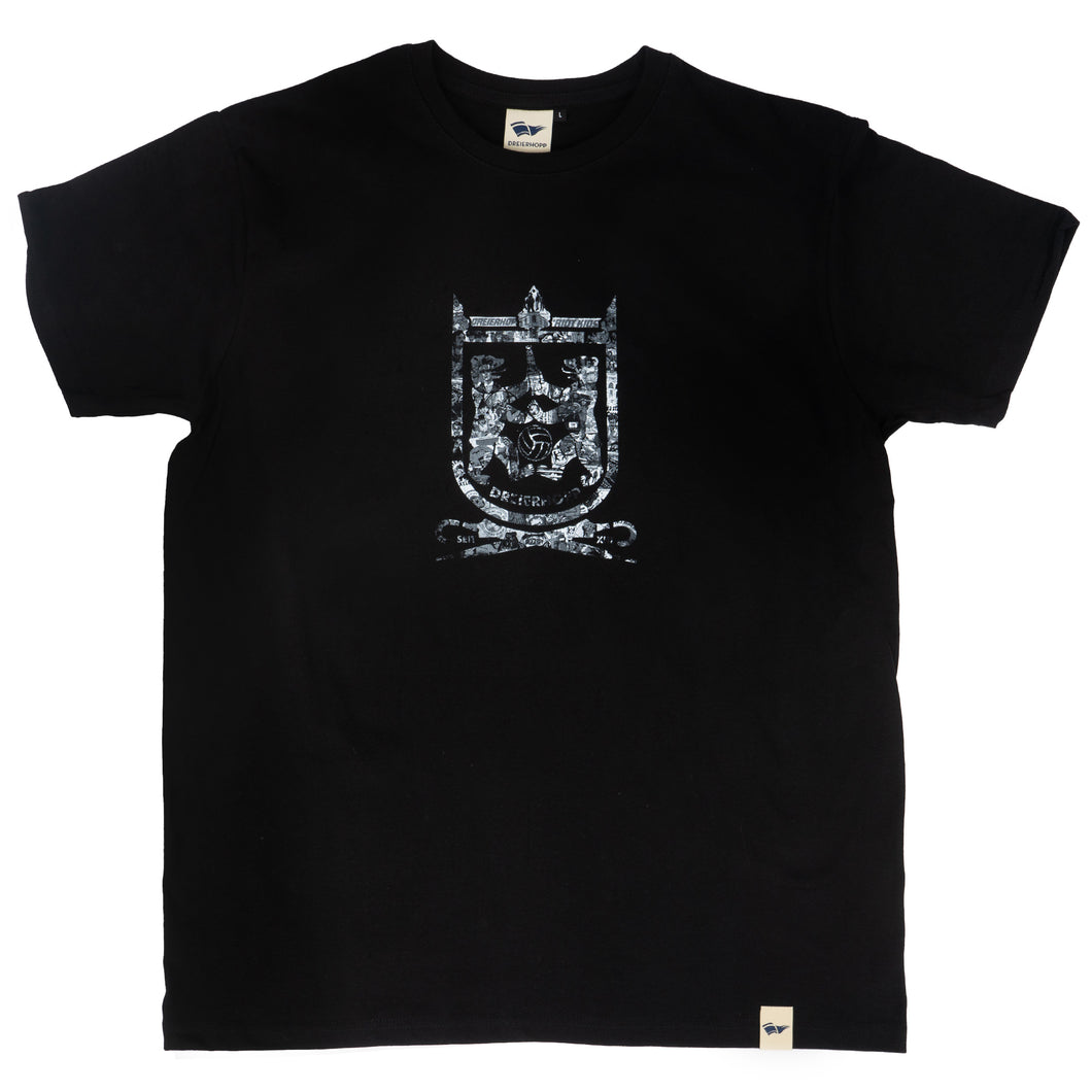 Wappen Collage T-Shirt - Black