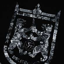 Lade das Bild in den Galerie-Viewer, Wappen Collage T-Shirt - Black
