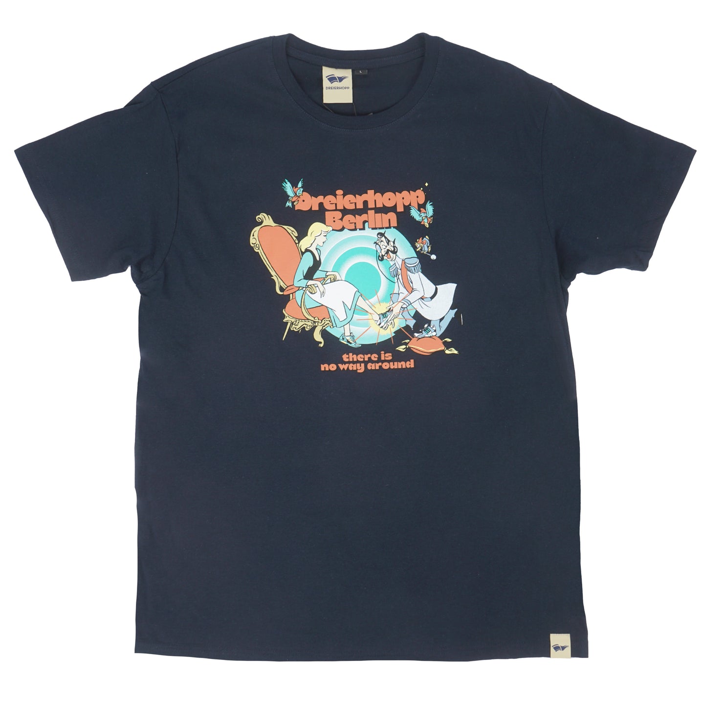 Sneaker Märchen T-Shirt - Navy