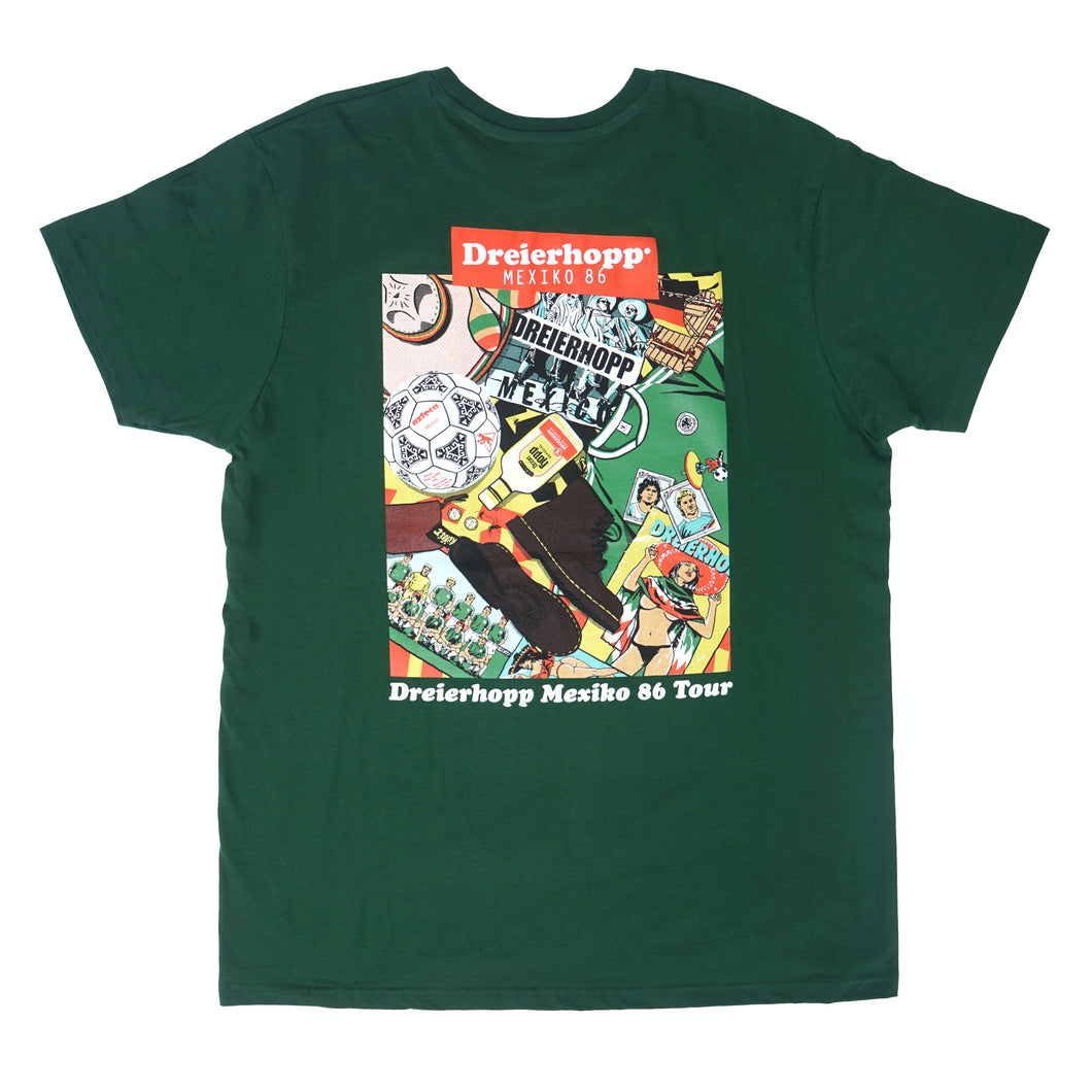 Mexiko 86 Backprint T-Shirt - Green