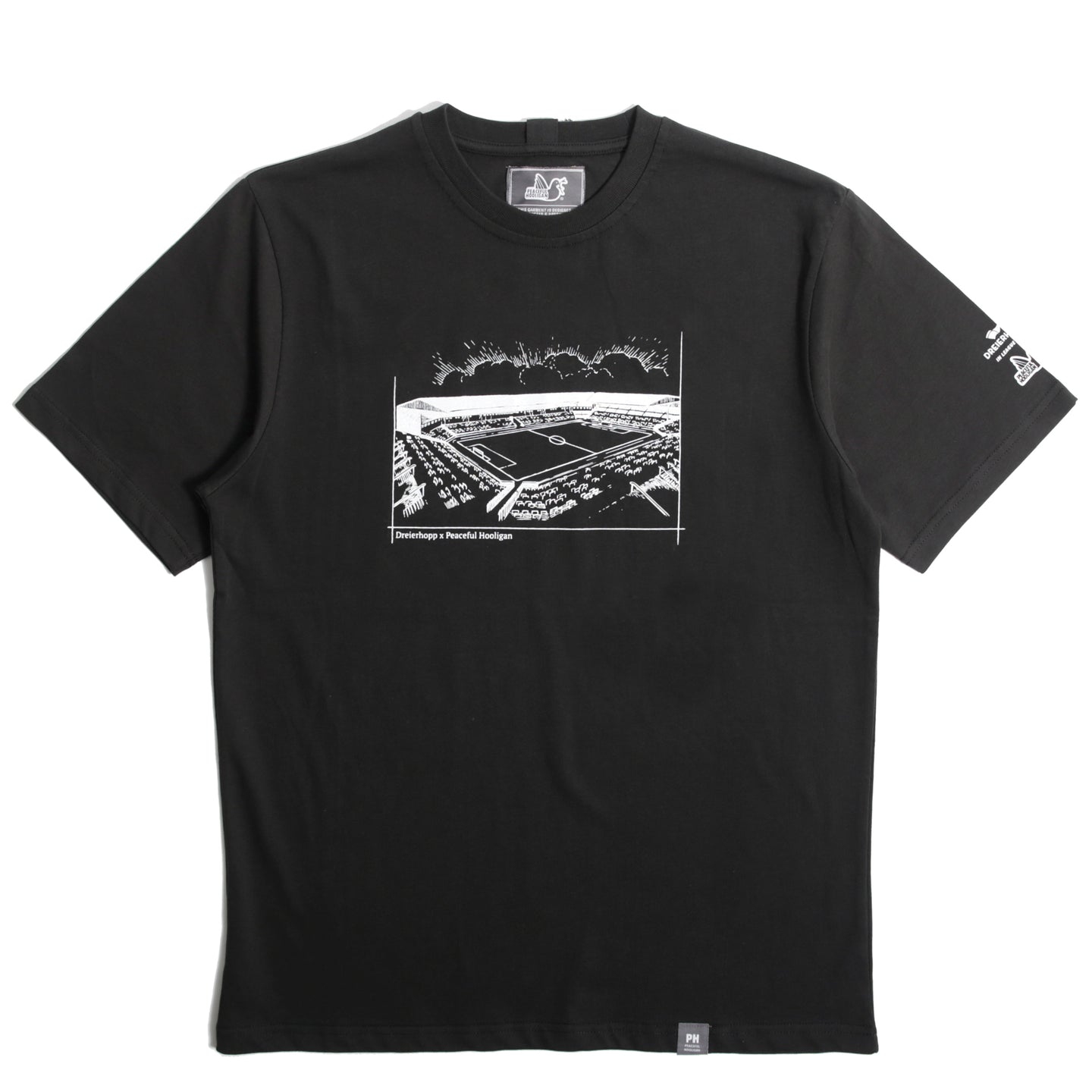 PH x DH Ground T-Shirt - Black
