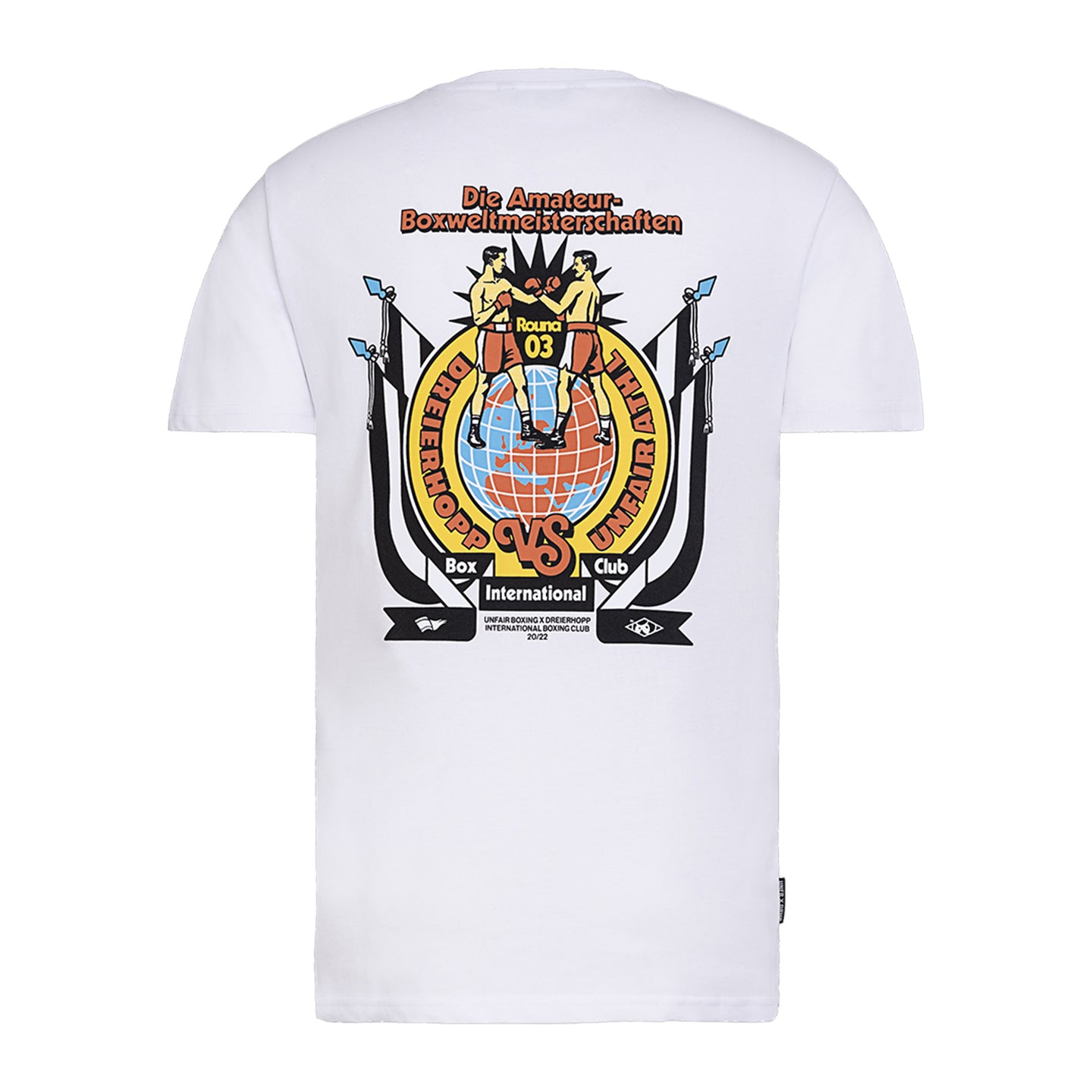 UNFR x DRHP Meisterschaften T-Shirt - White