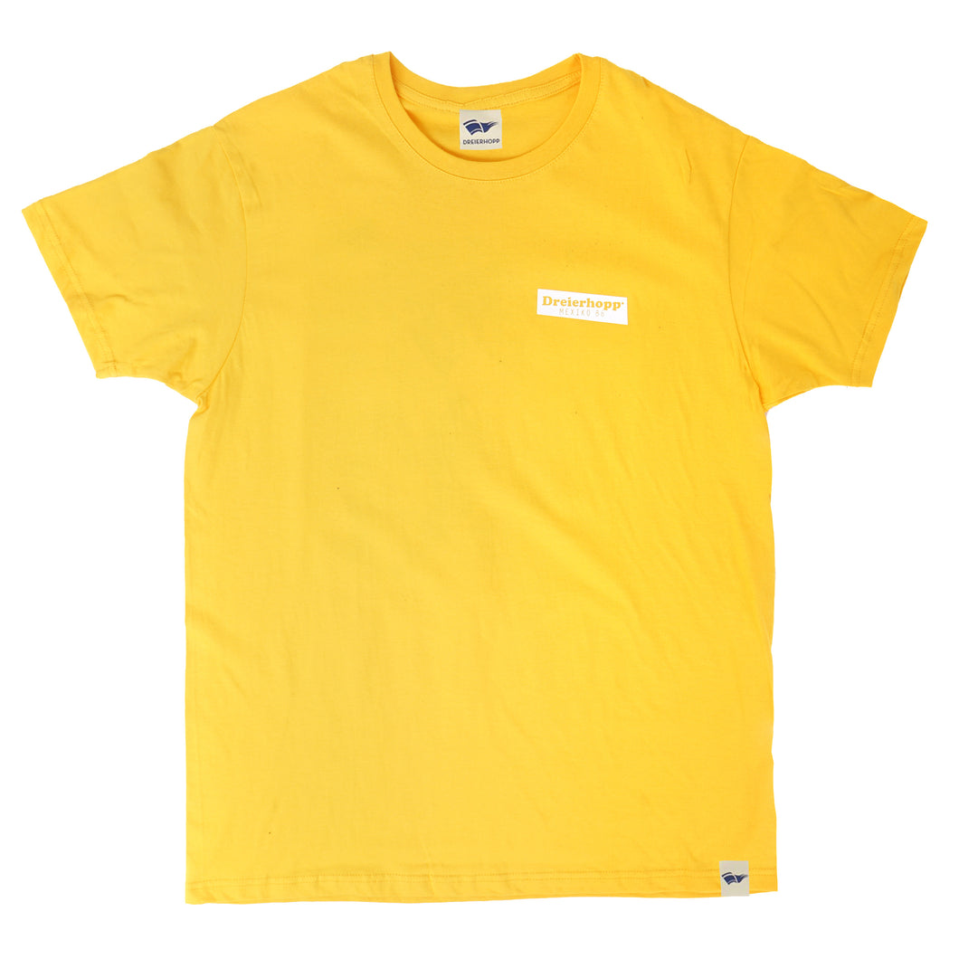 Mexiko 86 Backprint T-Shirt - Gold